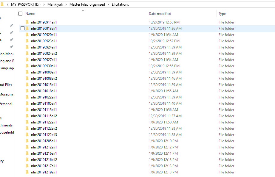 screenshot of folders in Windows Explorer
